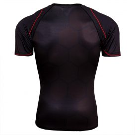 Short Sleeve dri fit Avengers Marvel Endgame Iron Man Compression Shirt For Gym
