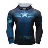 Captain America Pullover Hoodie