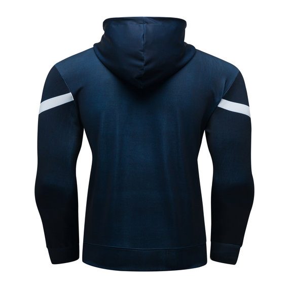 long sleeve Navy Blue captain america winter hoodie