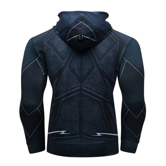 Long Sleeve pullover flash reactive graphic hoodie