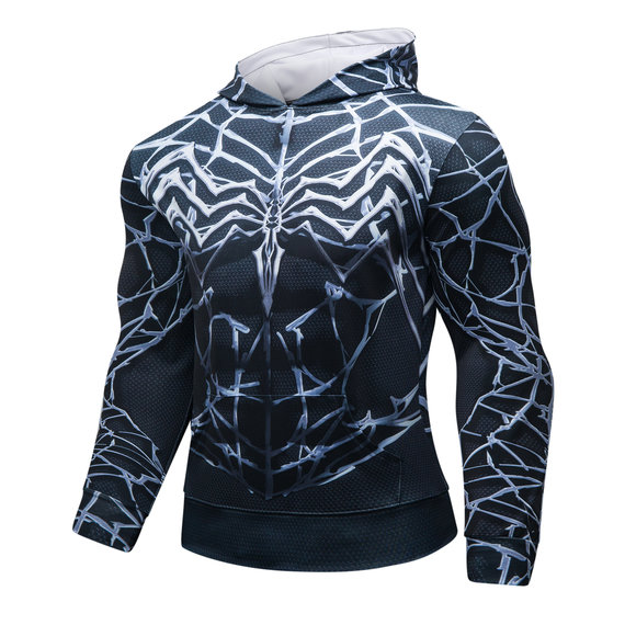 marvel spider man cosplay hoodie pullover