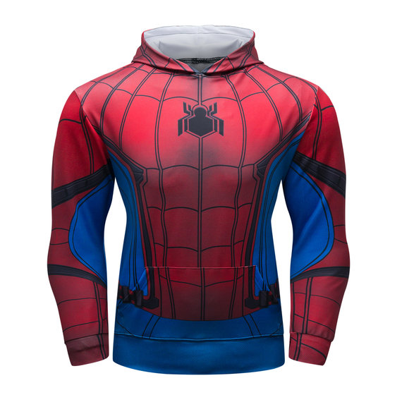 Long Sleeve Spider Man Far From Home Pullover Hoodie