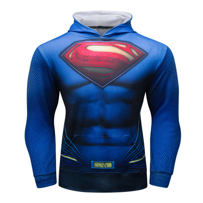 long sleeve Superman Injustice Hoodie Pullover