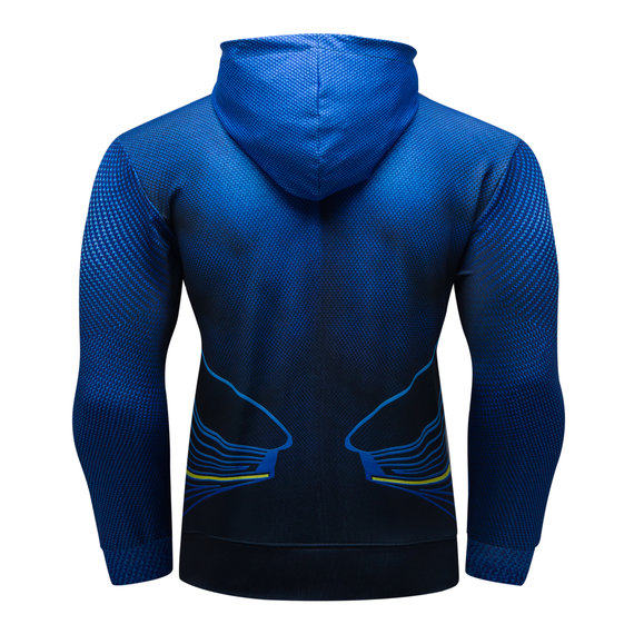 long sleeve blue superman logo sweater Pullover