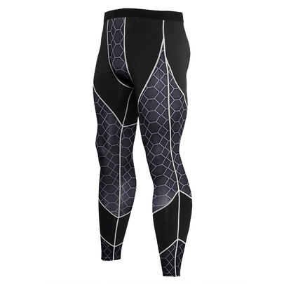 Black dri fit running pants mens