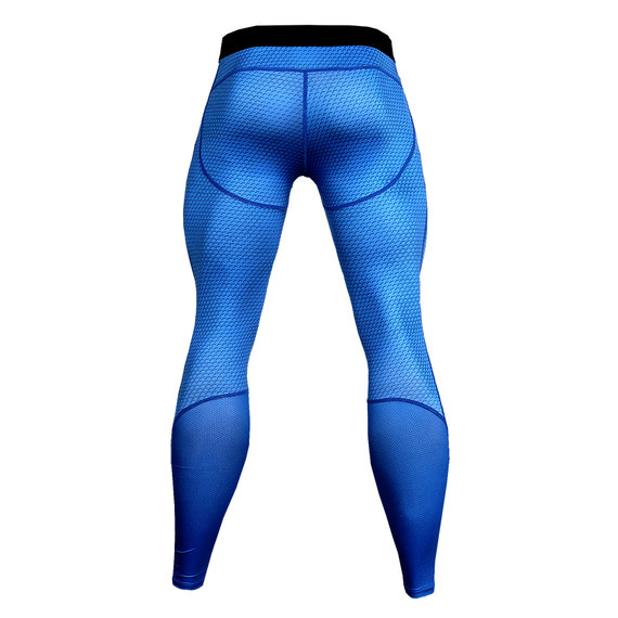 Mens Printed Workout Leggings