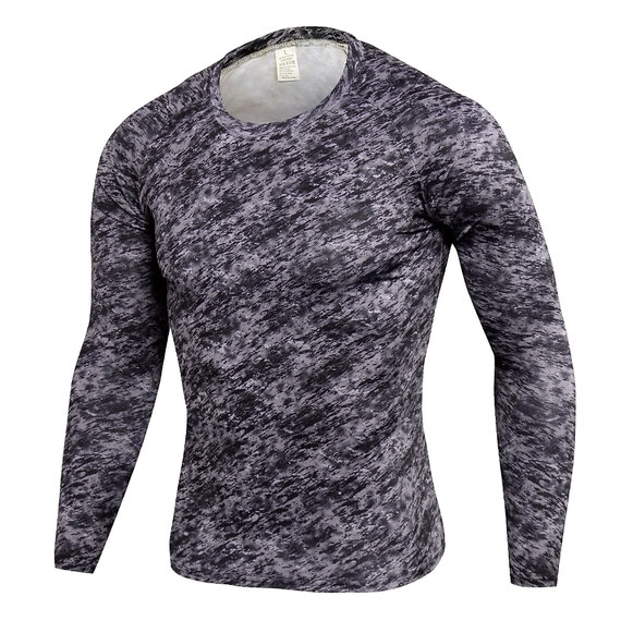 long sleeve mens muscle fit gym t shirts & activewear leggings camo