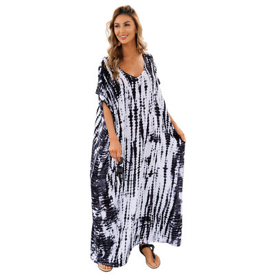 Women's Swimsuit Cover Up Plus Size Summer Beach Vacation Dress,Free Size