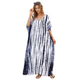 Women's Summer Beach Vacation Swim Cover Up Plus Size beach wear Long,Free Size