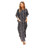 Women's Long Summer Swimwear Cover Up Plus Size beachwear clothing,Free Size