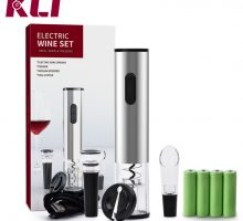 Automatic Electric Wine Opener Battery Powered Corkscrew Gift Set