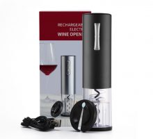 Rechargeable Electric Wine Opener With Foil Cutter