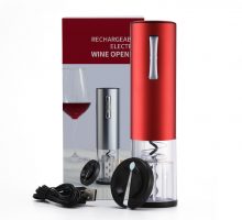 Rechargeable Automatic Electric Wine Opener Red