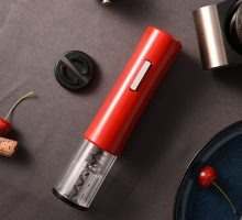 red automatic electric cork remover