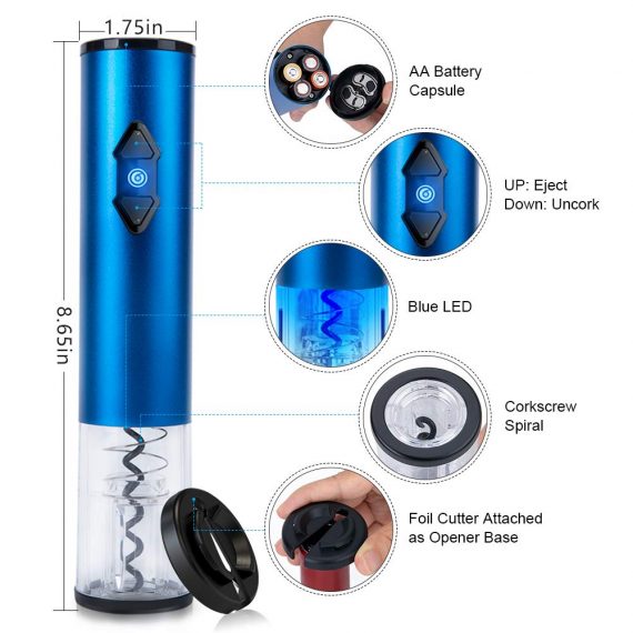 Automatic Electric Wine Cork Remover Instructions