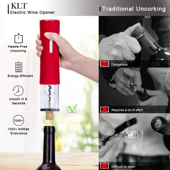 red high end wine opener