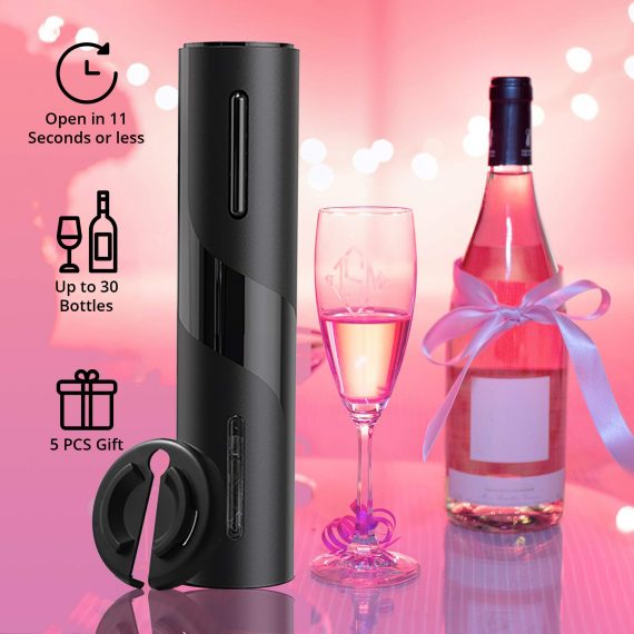 electric wine opener gifts set 5pcs