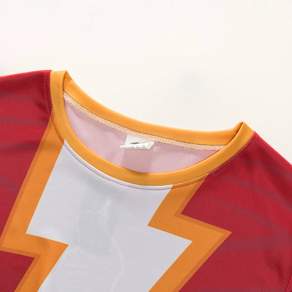 red dc comics flash shirt