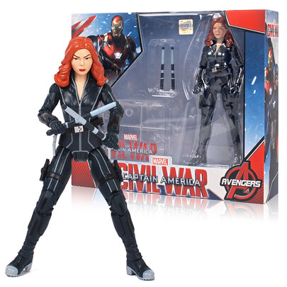 6 inch marvel Black Widow Heroic Action Figure Collectible