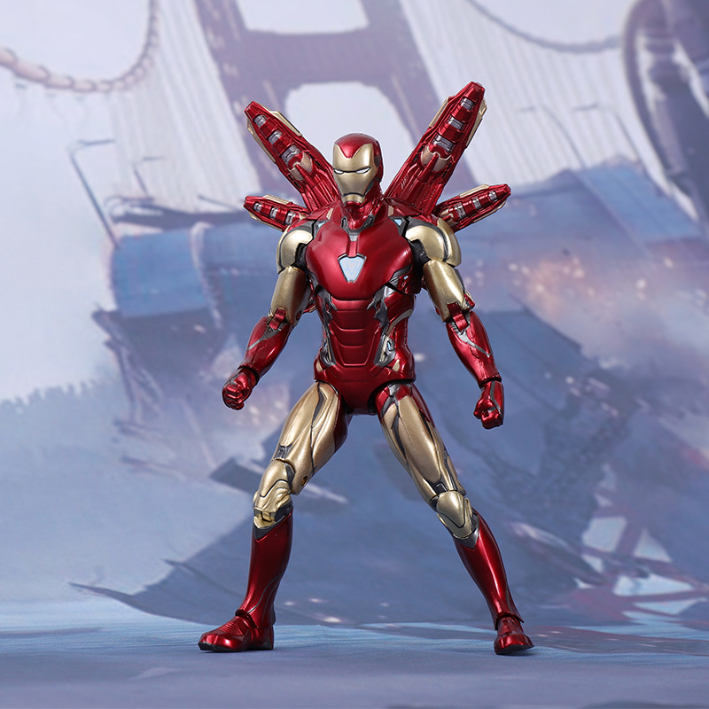 1904 Iron Man Mark85 6-Inch Action Figure Toy Marvel Avenger