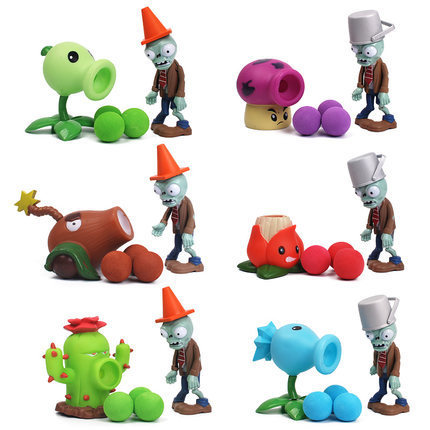 Plants VS Zombies Toy - zombie shooter groups