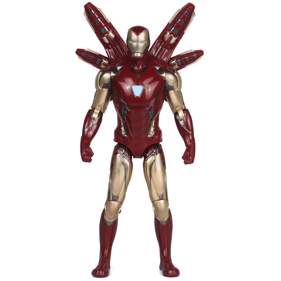 14 Inches Iron Man Mk85 PVC collectible model toy For kids with gift box