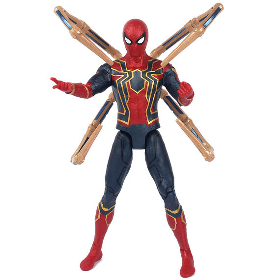 14-inch Iron Spider man Avengers Marvel Superhero Action doll toy for childrens with cool gift box