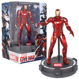 7-inch Marvel Iron Man Superhero Action Figure with Luminous base and cool gift box