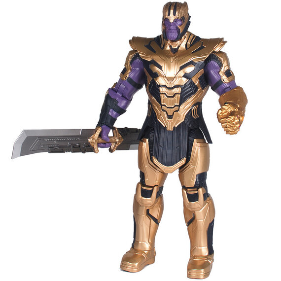 7-inch Thanos Collectible Die-Cast Figure,Marvel Superhero Doll Toy