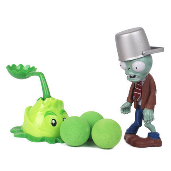 Cabbage Pult Plants VS Zombies PVC Action Figure Toy for childrens