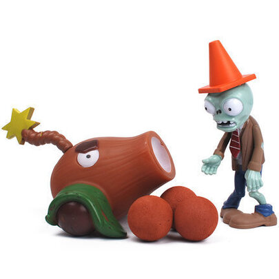 Plants VS Zombies Coconut Cannon Action Figure Toy For Childrens