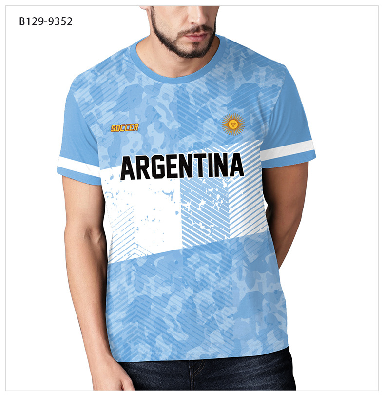 2022 Official Argentina Fifa World Cup Jersey 21