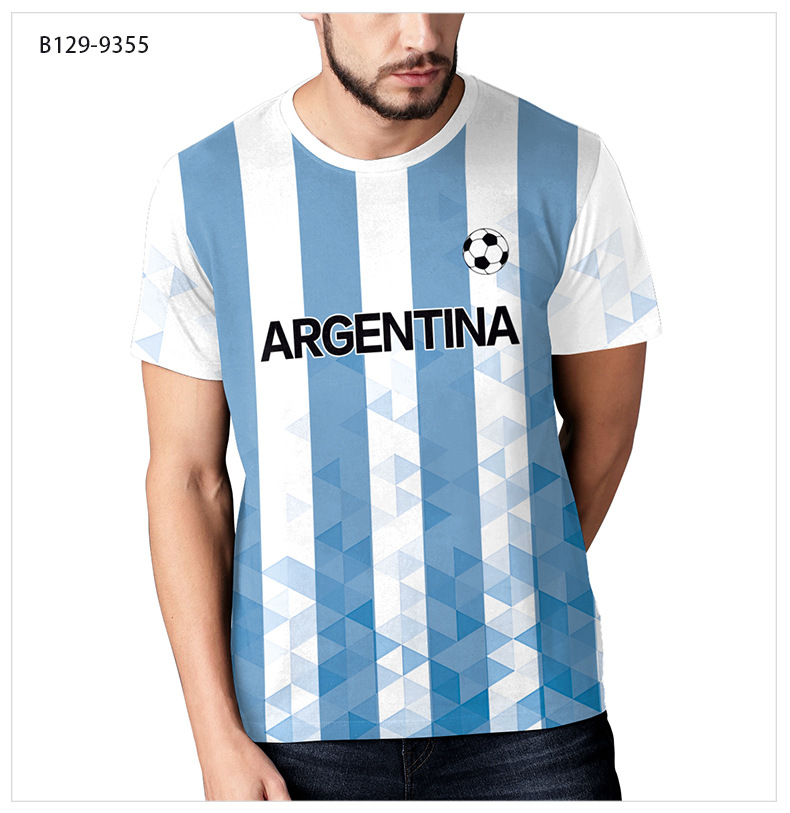 2022 Official Argentina Fifa World Cup Jersey 27