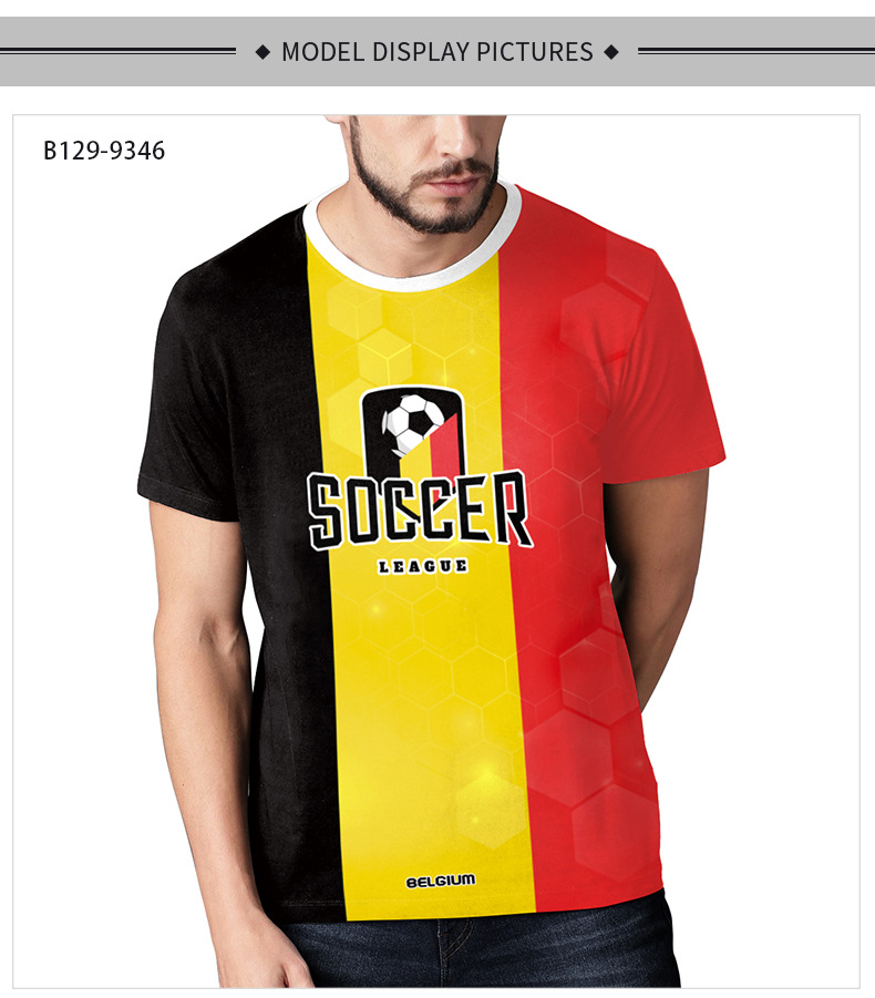 2022 Official Belgium Fifa World Cup Jersey 09