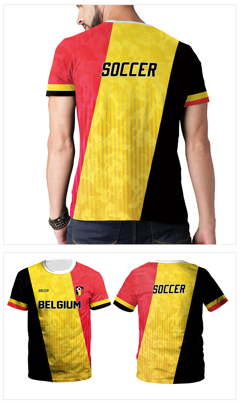 2022 Official Belgium Fifa World Cup Jersey 12