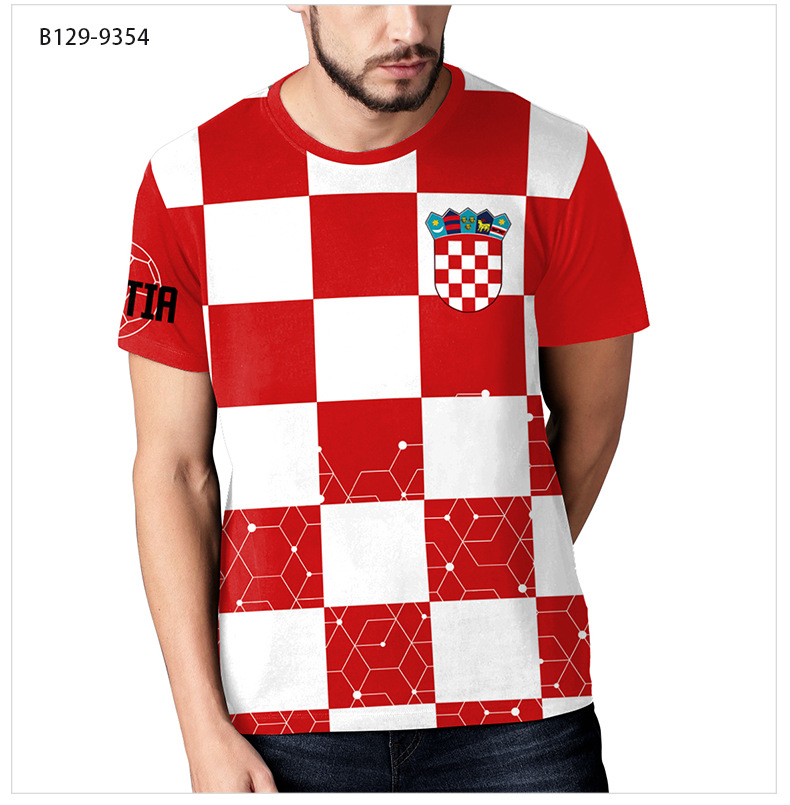 2022 Official Croatia Fifa World Cup Jersey 25
