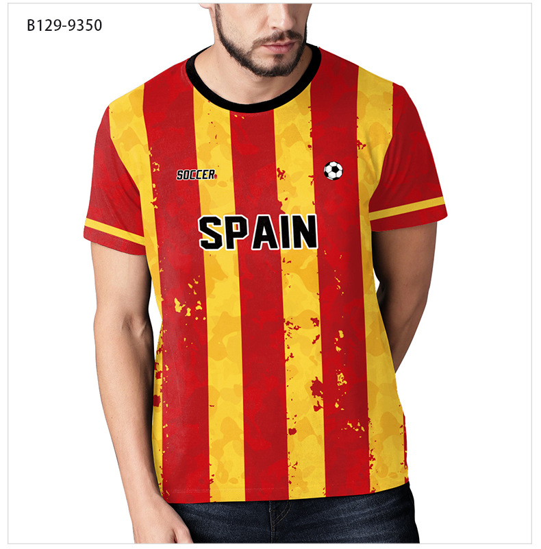 2022 Official Spain Fifa World Cup Jersey 17