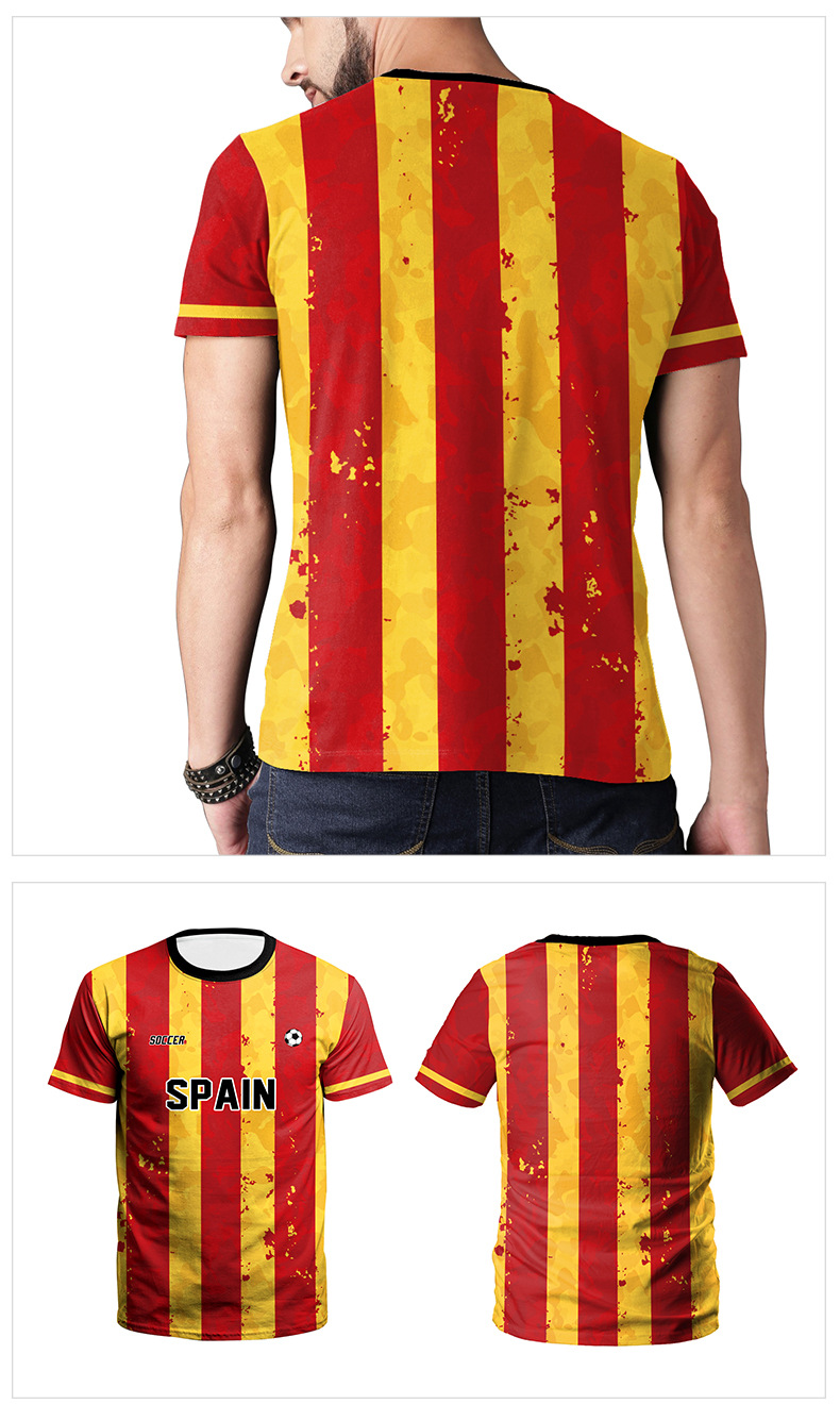 2022 Official Spain Fifa World Cup Jersey 18