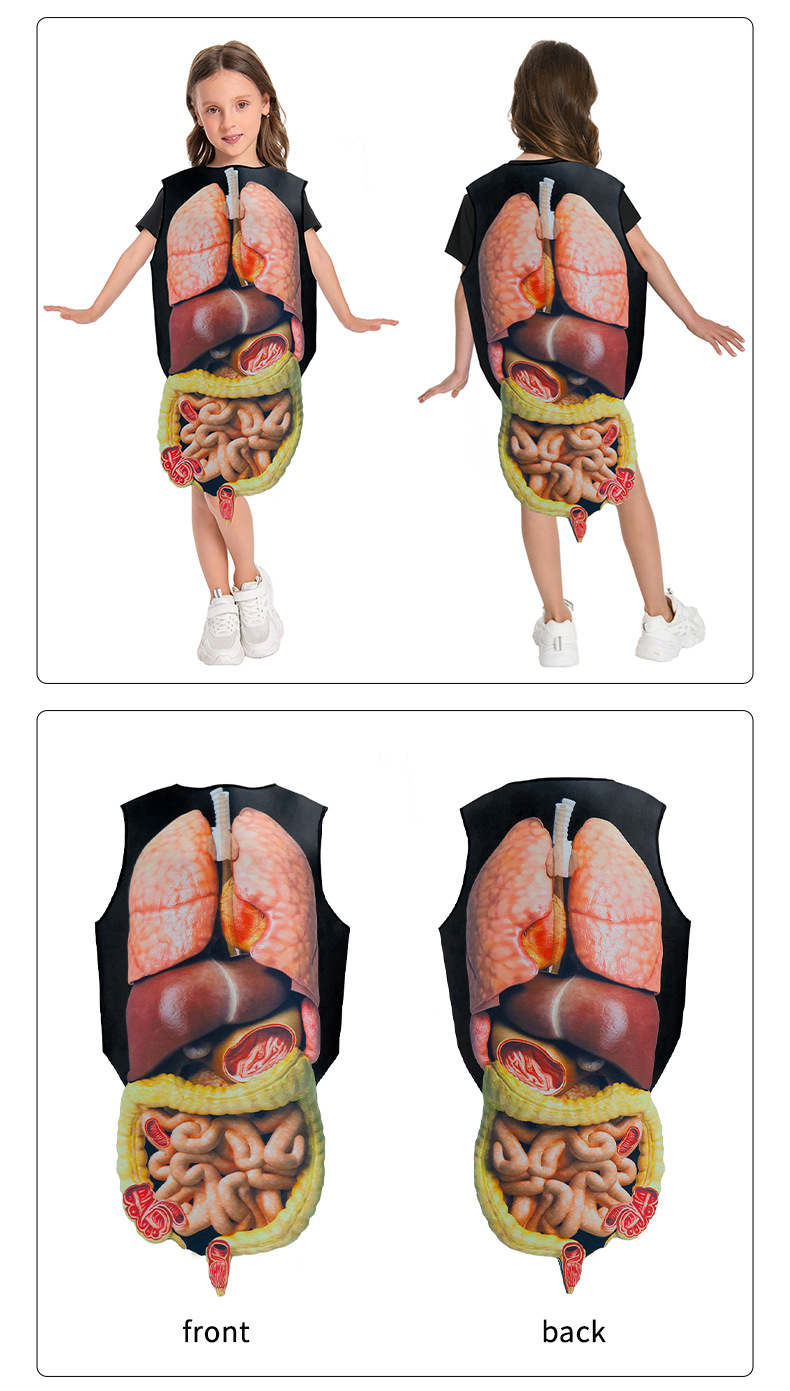 Bladder Internal Organs Halloween Costume - kdis model show