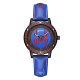 Blue Spider-man Quartz Wrist Watch For Kids,adjustable strap