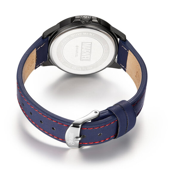Blue Captain America Marvel quartz Wrist Watch With Adjustable Strap