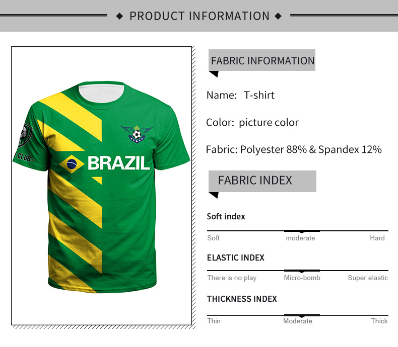 Qatar 2022 Fifa World Cup Brazil Jersey - 04