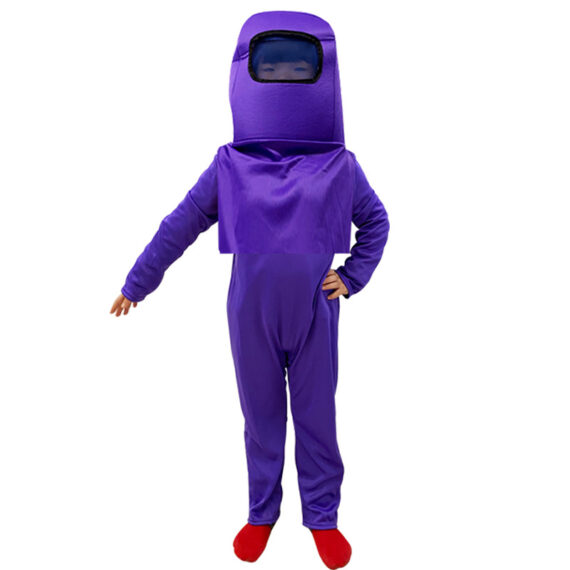 Among US Purple Cosplay Costume For Children