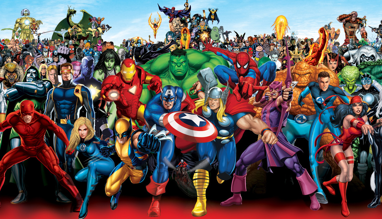 The Avengers superheroes