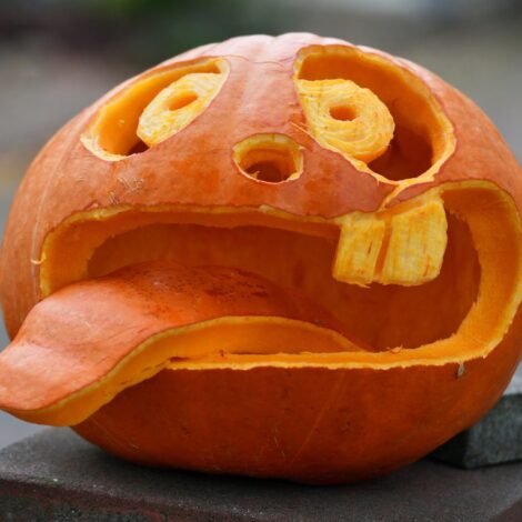 Tongue Out pumpkins