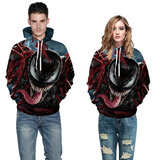 Cool Marvel Venvom Print Hoodie