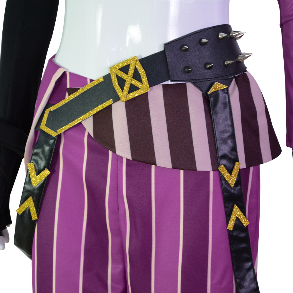 Arcane JINX Cosplay Costume - waist band and pants