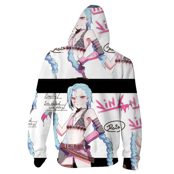 long sleeve JINX Arcane Hoodie League Of Legends