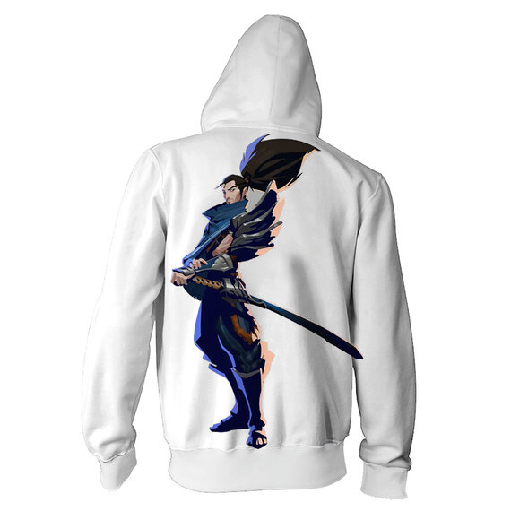 long sleeve pullover yasuo league of legends hoodies