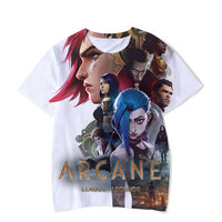 fashion Arcane Poster Print Tee Shirt League Of Legends